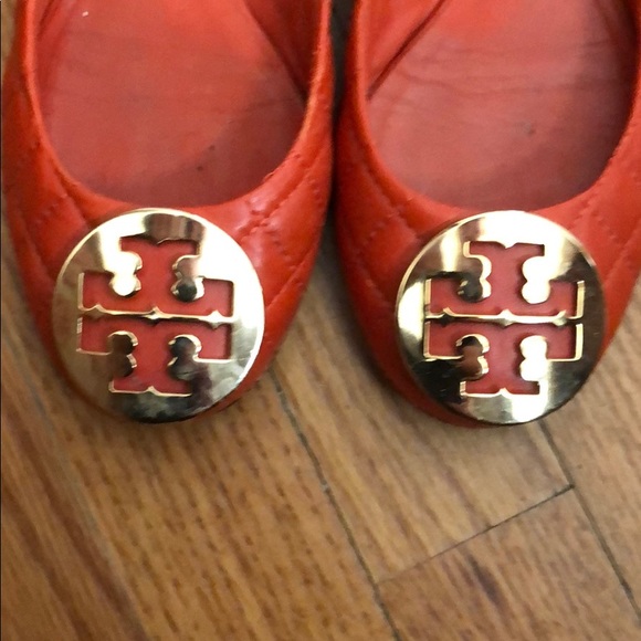Tory Burch Orange Flats - Picture 5 of 5